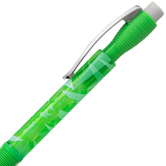 ICY Mechanical Pencil, (0.9mm), Tinted Lime Green Barrel (AL29TK)