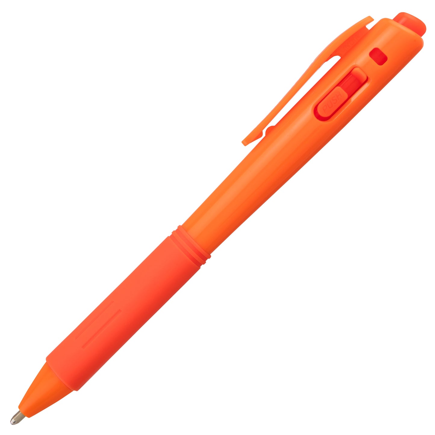 WOW! Ballpoint Pen, (1.4mm), Bold Line, Orange Ink (BK444-F)