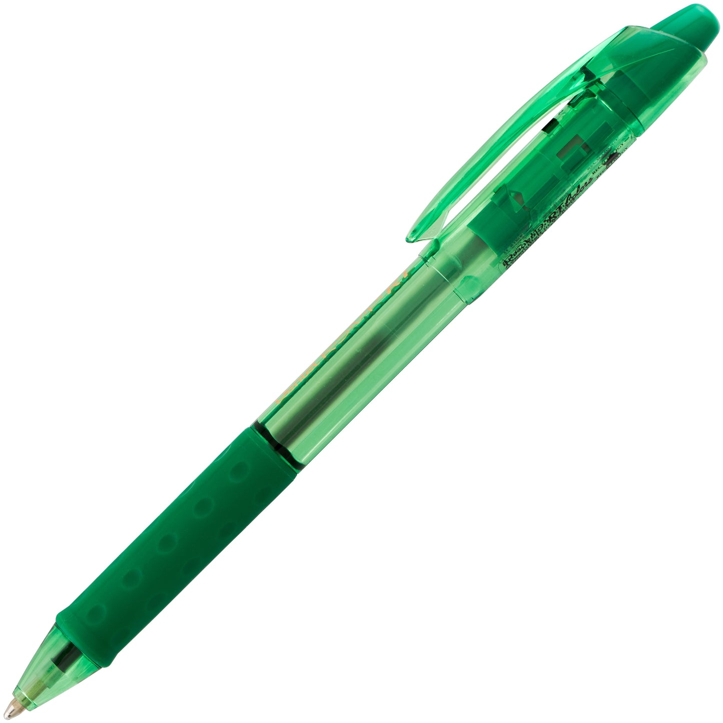 RSVP RT COLORS Retractable Ballpoint Pen, (1.0mm) Medium Line, Green Barrel, Green Ink (BK93CRD-D)