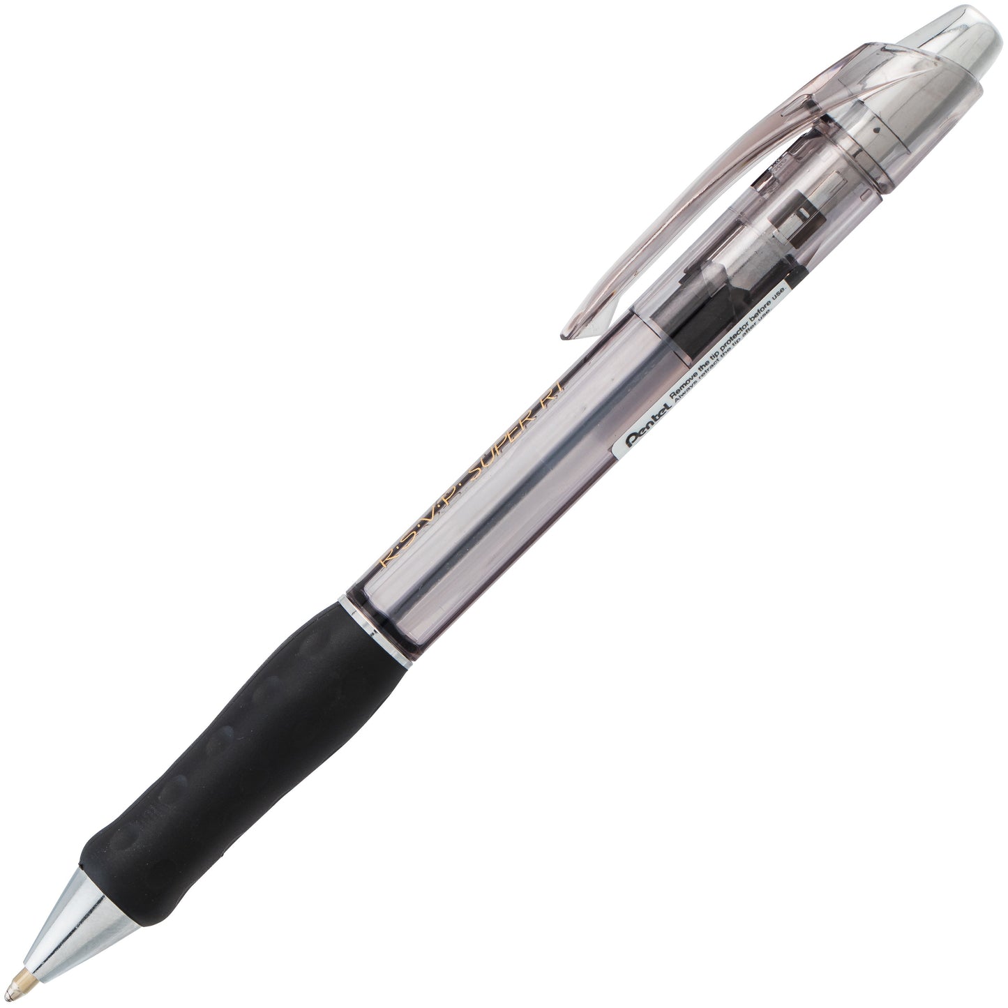 RSVP Super RT Ballpoint Pen, (1.0mm) Medium Line, Black Ink (BX480-A)