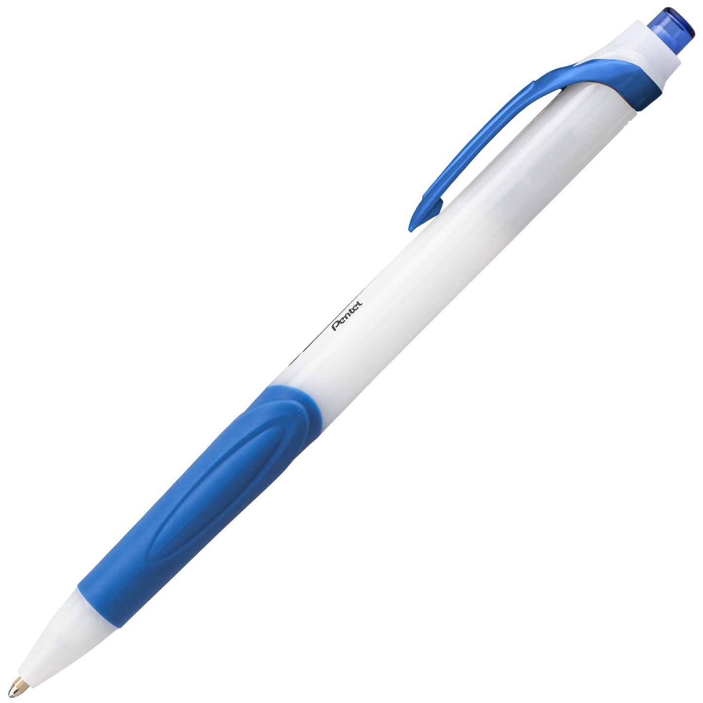 GlideWrite Ballpoint Pen with TechniFlo Ink, (1.0mm) Medium Line, Light Blue Ink (BX910-S1)