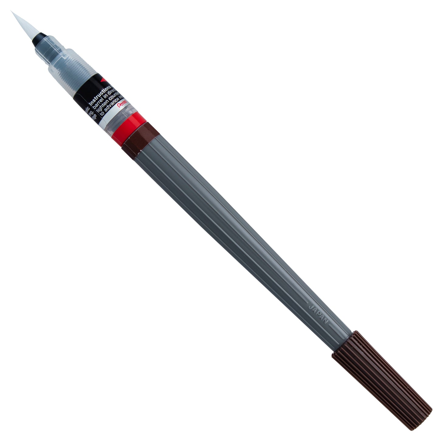Pentel Arts Color Brush with Pigment Ink, Sepia Ink, 1-pk (GFPBP141)
