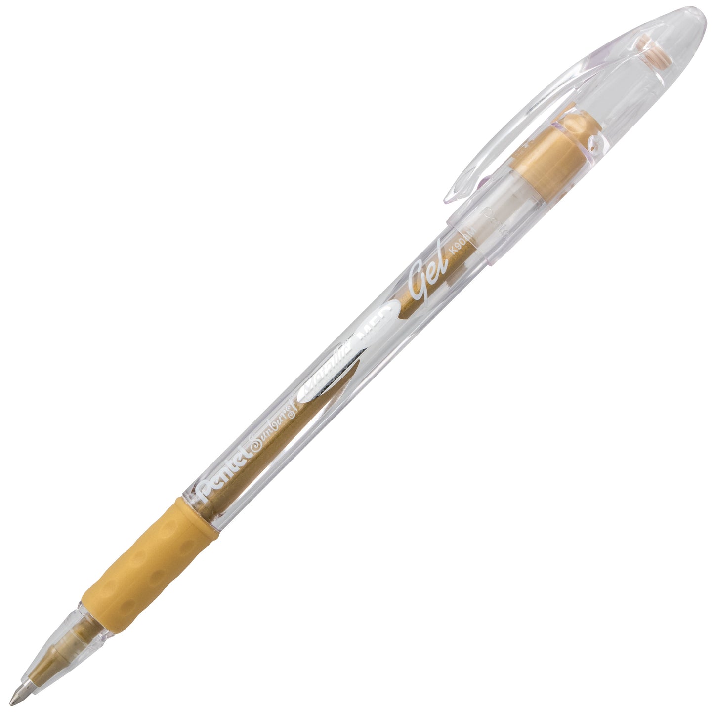 Sunburst Metallic Gel Pen, Medium Line, Permanent Gold Ink (K908-X)