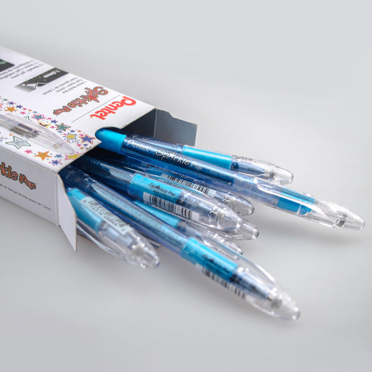 Sparkle Pop Metallic Gel Pen, (1.0mm) Bold Line, Blue-Green Ink (K91-DC)