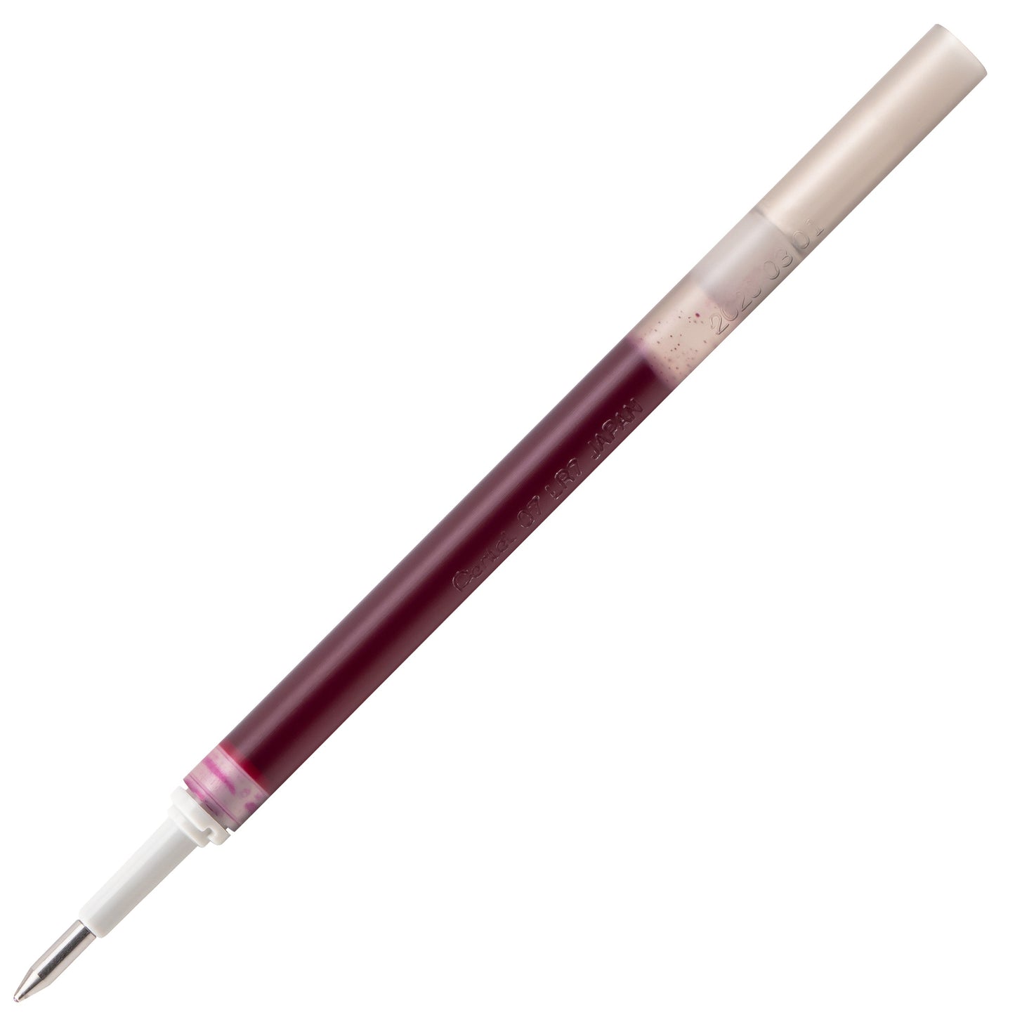 Refill Ink - For EnerGel Gel Pen, 0.7mm Metal Tip, Medium, Magenta Ink (LR7-V4)