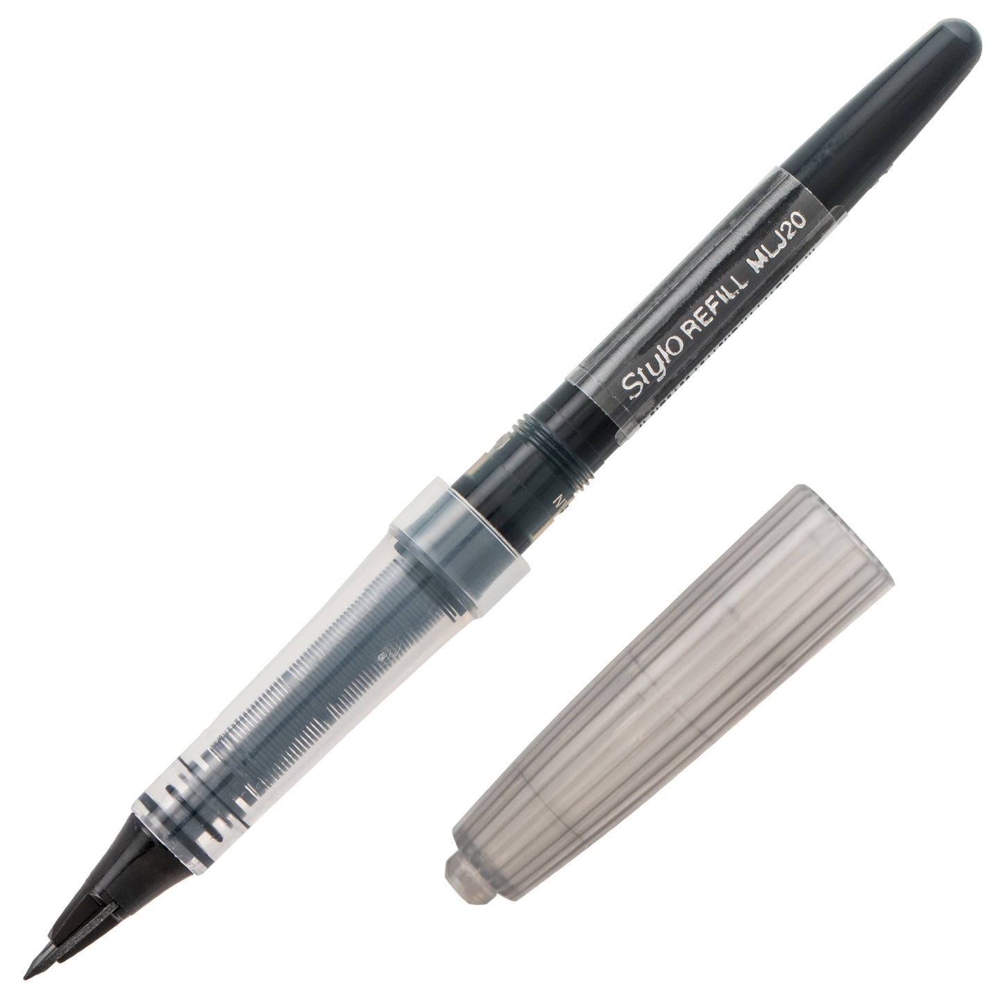 Pentel Arts Tradio Stylo Sketch Pen Refill, Black Ink (MLJ20-A)