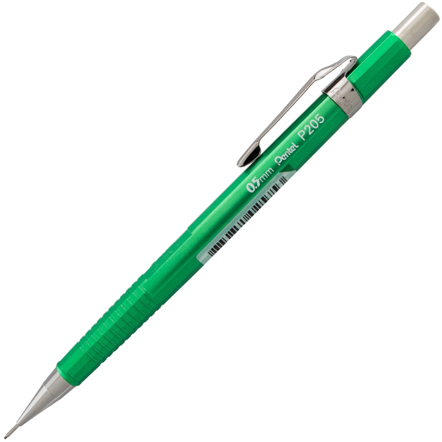 Sharp Mechanical Pencil, (0.5mm), Metallic Green Barrel (P205MD)