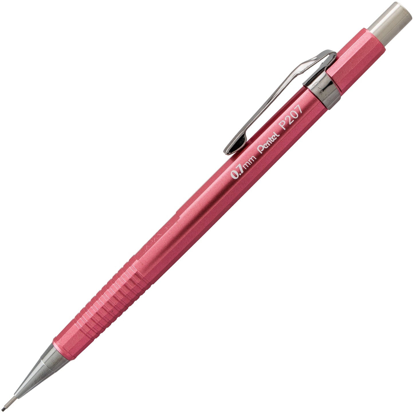 Sharp Mechanical Pencil (0.7mm) Metallic Rose Pink Barrel (P207MP1)