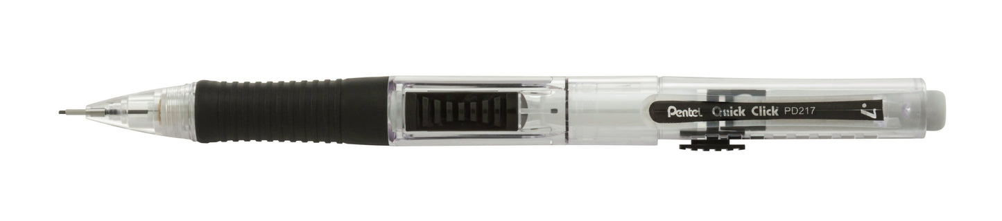 QUICK CLICK Mechanical Pencil (0.7mm), Black Barrel (PD217A)