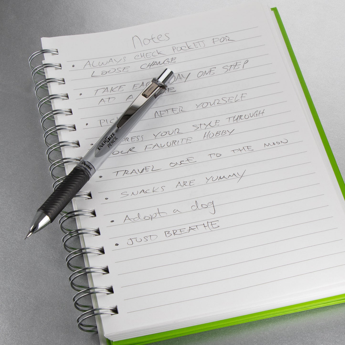 EnerGize Mechanical Pencil (0.5mm) Black Accents (PL75A)