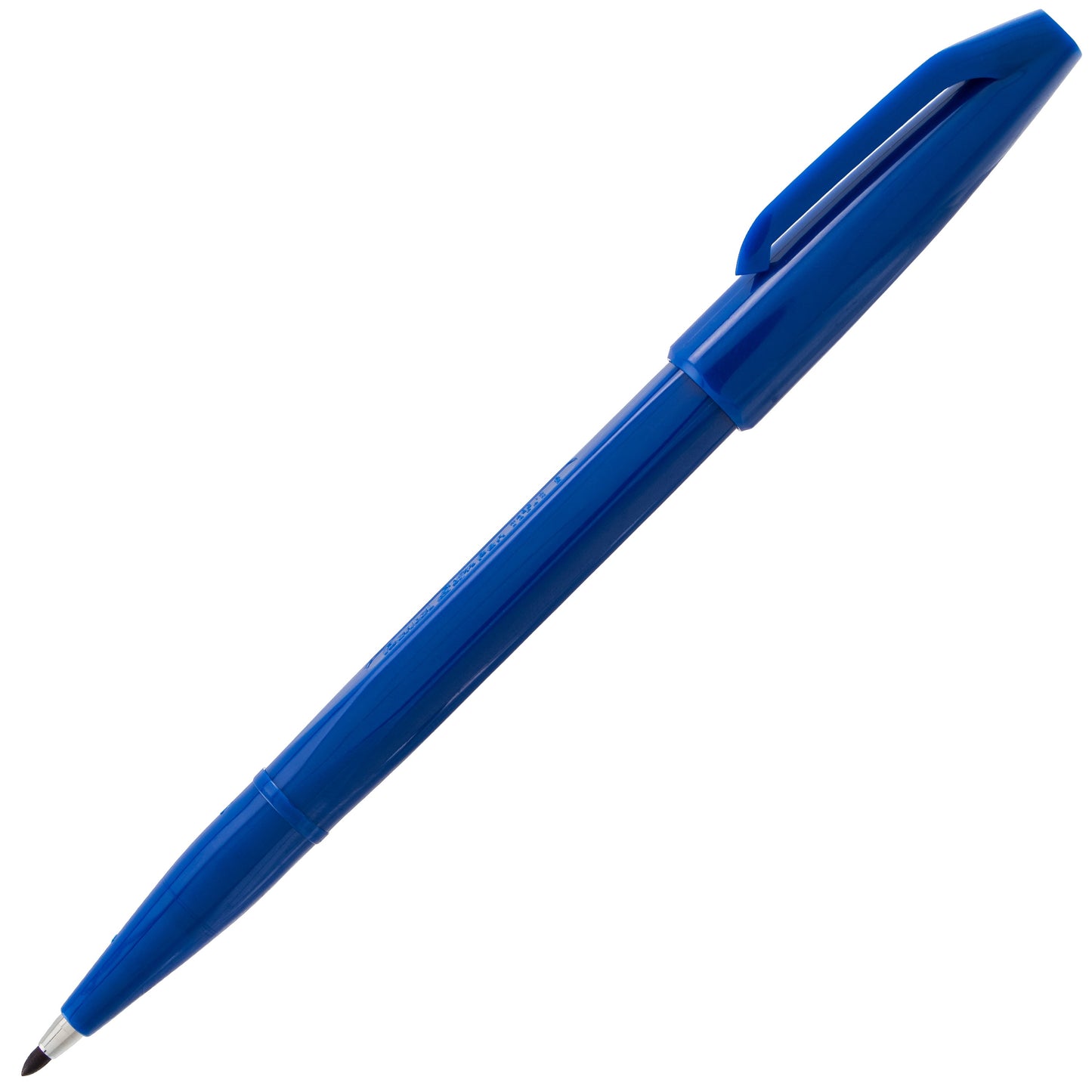 Pentel Arts Sign Pen Fiber-Tipped Pen, Blue Ink (S520-C)