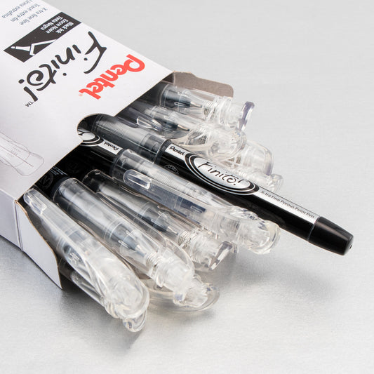 FINITO! Porous Point Pen X-tra Fine Point Tip, Black Ink (SD98-A)