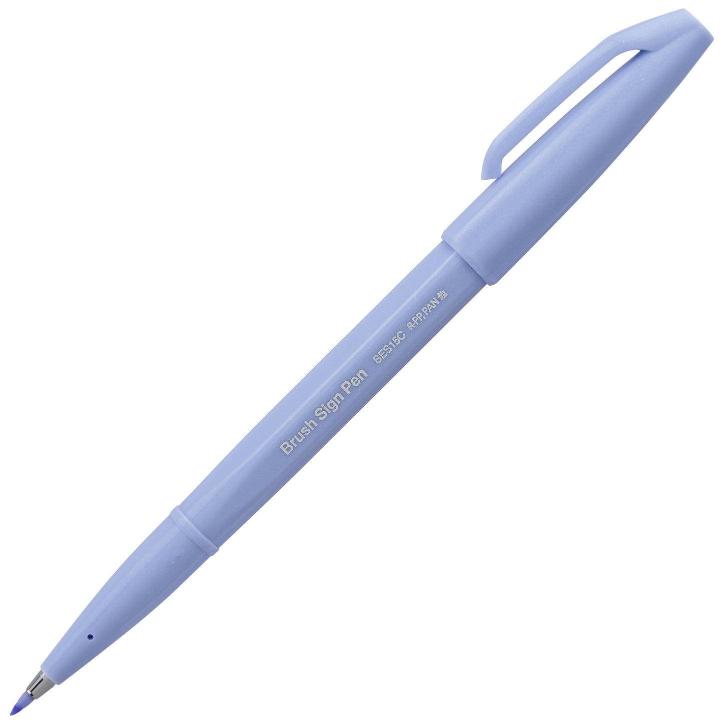 Pentel Arts Sign Pen Brush, Open Stock, Gray Blue Ink (SES15C-S3)