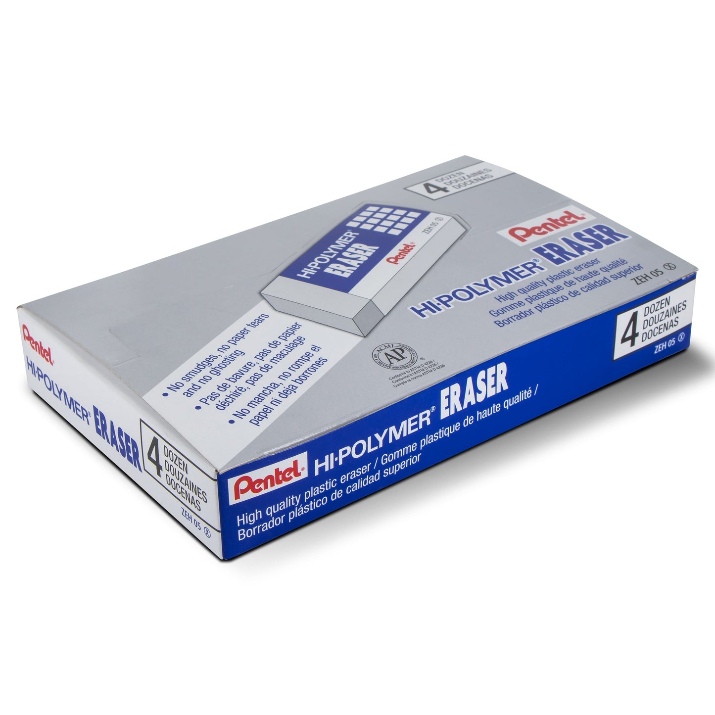 Hi-Polymer Block Eraser, Small White (ZEH-05)