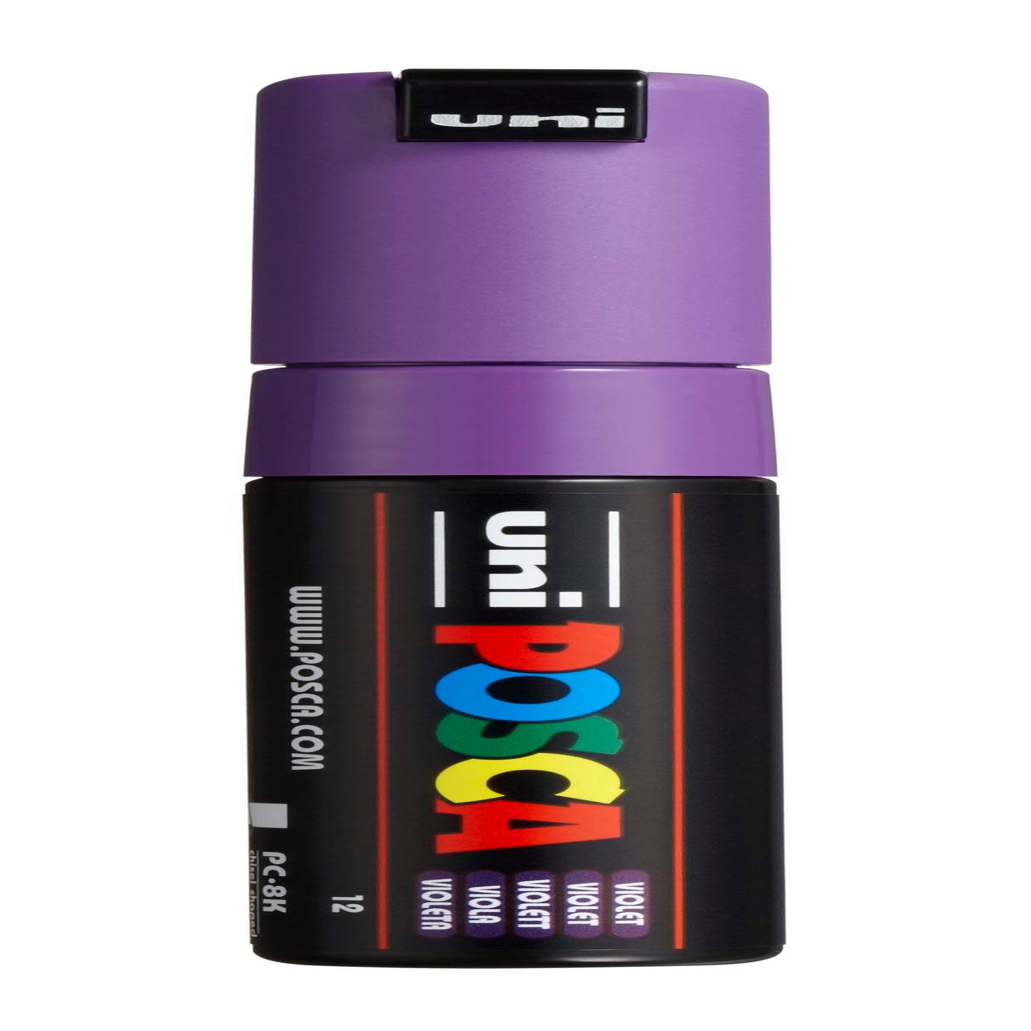uni® POSCA PC-8K Water-Based Paint Markers, Broad Tip (8mm), Violet