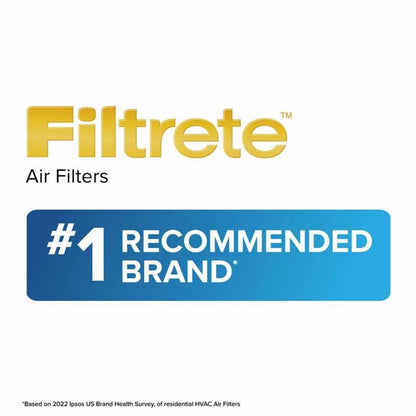 Filtrete™ Electrostatic Air Filter, 1000 MPR, 9842-4, 12 in x 30 in x 1 in (30.4 cm x 76.2 cm x 2.5 cm)