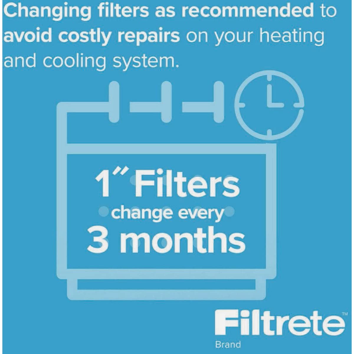Filtrete™ Electrostatic Air Filter 300MPR 323-4, 14 in x 24 in x 1 in (35.5 cm x 60.9 cm x 2.5 cm)
