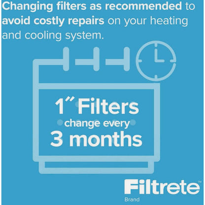 Filtrete™ Electrostatic Air Filter 300MPR 323-4, 14 in x 24 in x 1 in (35.5 cm x 60.9 cm x 2.5 cm)