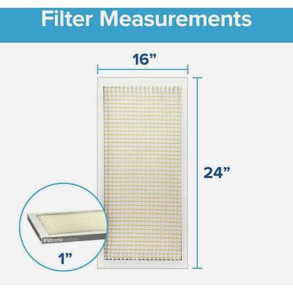 Filtrete™ Electrostatic Air Filter 300MPR 323-4, 14 in x 24 in x 1 in (35.5 cm x 60.9 cm x 2.5 cm)