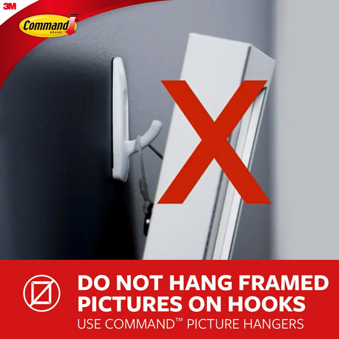 Command™ Display Ledges, HOM23S-2ES, Slate