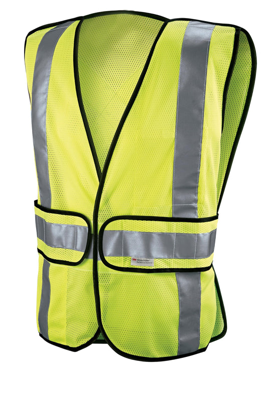 3M™ Reflective Construction Safety Vest with 5 Point Tear Away, Class 2 , Hi-Viz Yellow, 94617-80030-PS, 5/cs