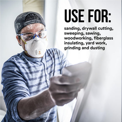 3M™ Sanding and Fiberglass Valved Respirator 8511H5-DC-PS, 5 ea/pk, 8 pks/cs