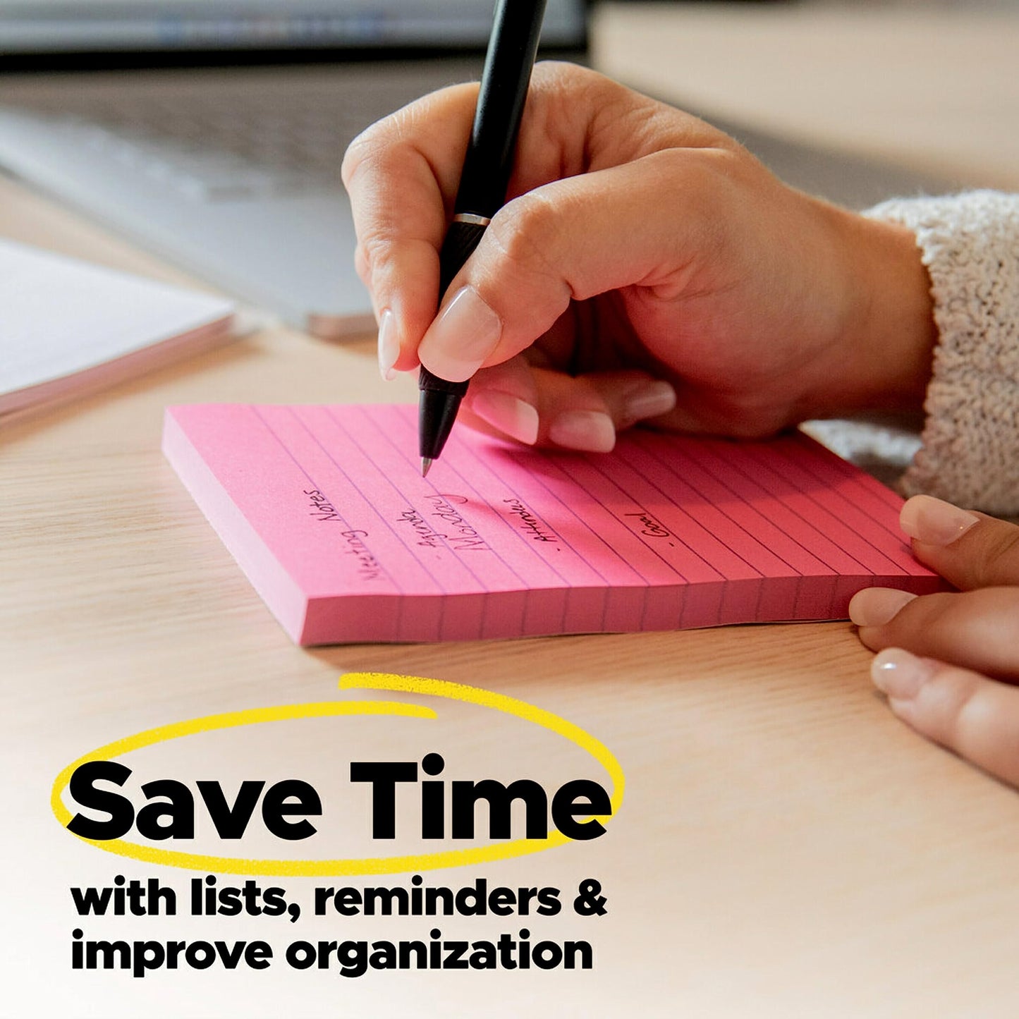 Post-it® Super Sticky Notes 660-5SSMIA, Supernova Neons, 4 in x 6 in (101 mm x 152 mm), 100% PEFC, SGSCH-PEFC-COC-110078