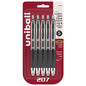 uniball™ 207 Retractable Gel Pens, Medium Point (0.7mm), Black, 5 Pack