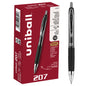 uniball™ 207 Retractable Gel Pens, Bold Point (1.0mm), Black, 12 Pack