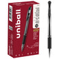 uniball™ Gel Grip Gel Pens, Medium Point (0.7mm), Black, 12 Pack