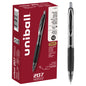 uniball™ 207 Needle Retractable Gel Pens, Medium Point (0.7mm), Black, 12 Pack