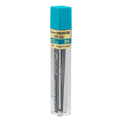 Super Hi-Polymer Lead Refill (0.7mm) Medium, 3H, 12 pcs/Tube (50-3H)