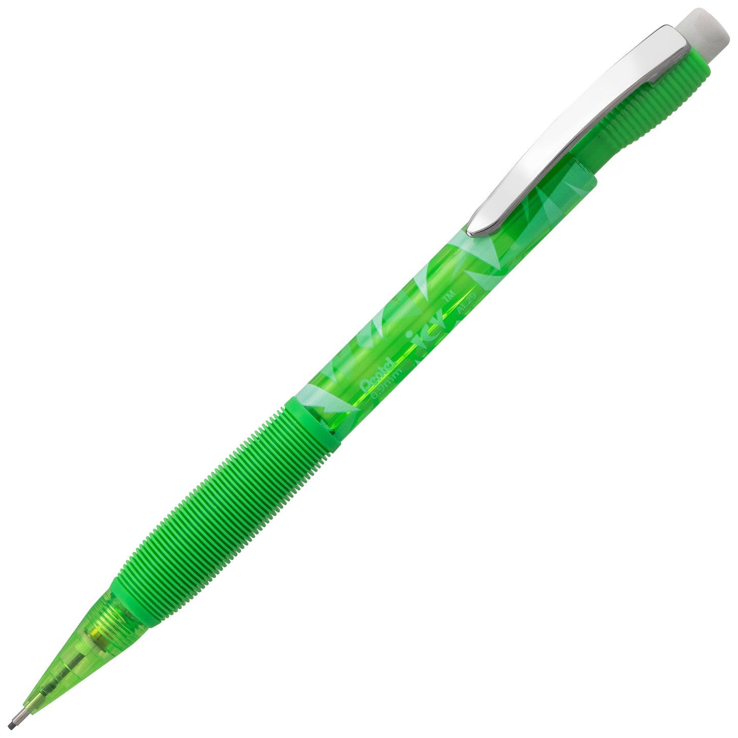 ICY Mechanical Pencil, (0.9mm), Tinted Lime Green Barrel (AL29TK)