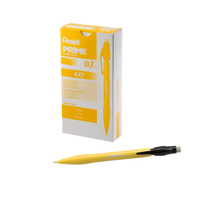 PRIME Mechanical Pencil (0.7mm) Yellow Barrel (AX7G)