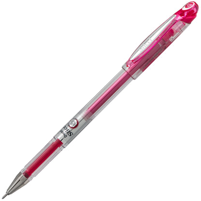 Pentel Arts Slicci (0.25mm) Extra Fine Gel Pen - Pink Ink (BG202-P1)