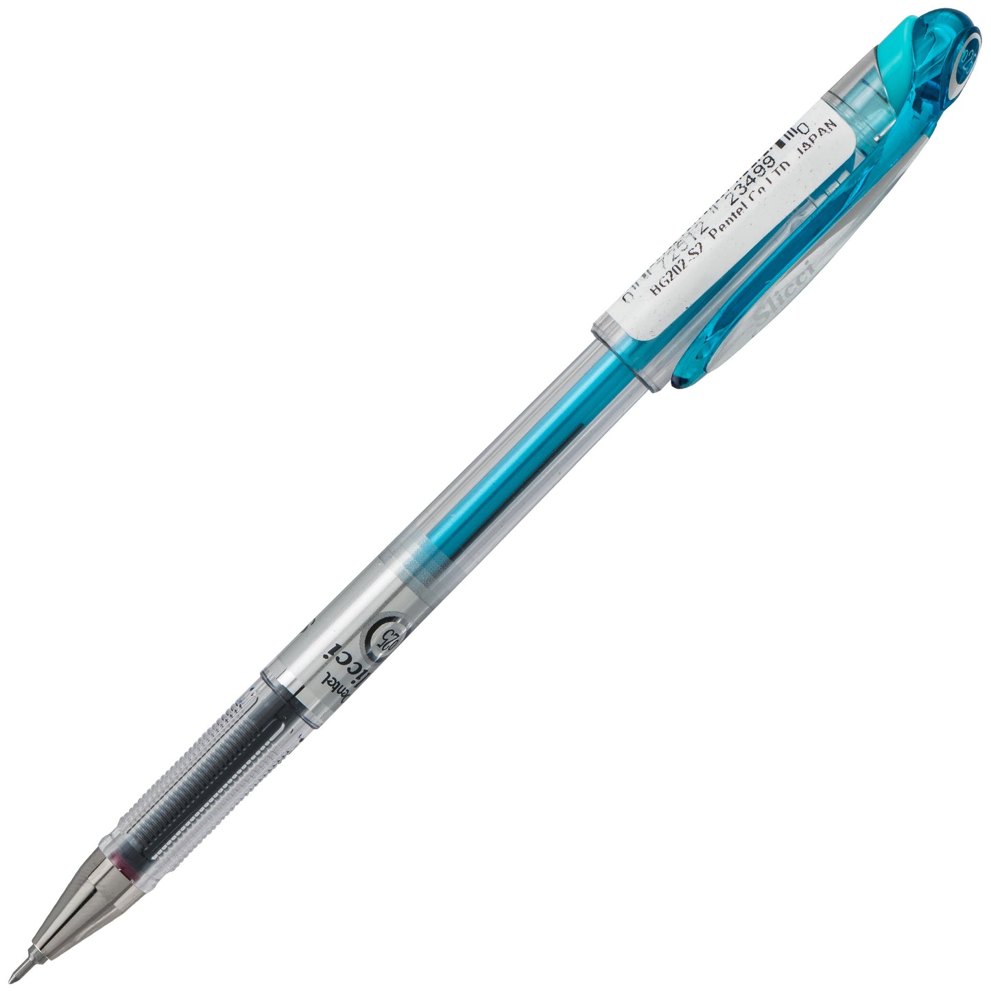 Pentel Arts Slicci (0.25mm) Extra Fine Gel Pen - Baby Blue Ink (BG202-S2)