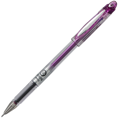 Pentel Arts Slicci (0.25mm) Extra Fine Gel Pen - Violet Ink (BG202-V)