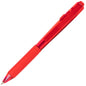 Wow! Retractable Ballpoint Pen, (1.0mm) Medium Line, NEW Ink, Red Ink (BK440-B)