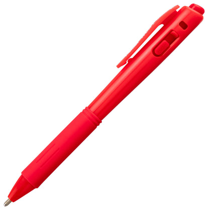 WOW! Ballpoint Pen, (1.4mm), Bold Line, Red Ink (BK444-B)