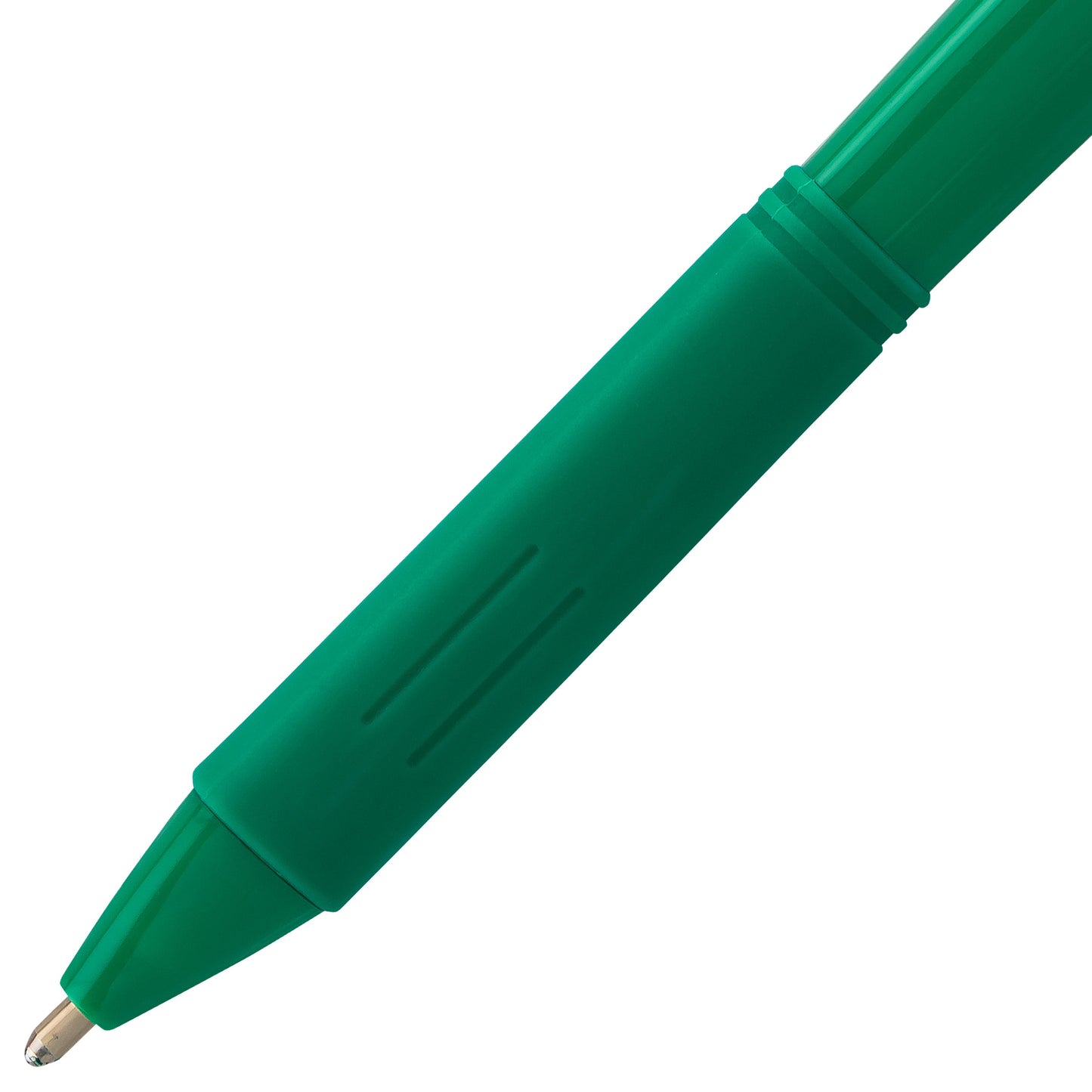 WOW! Ballpoint Pen, (1.4mm), Bold Line, Green Ink (BK444-D)