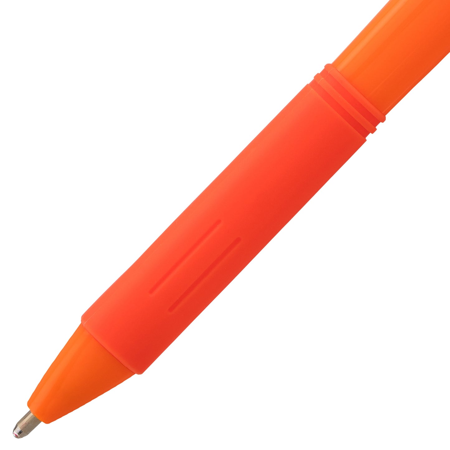 WOW! Ballpoint Pen, (1.4mm), Bold Line, Orange Ink (BK444-F)