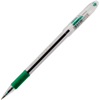 RSVP Ballpoint Pen, (0.7mm) Fine Line, Green Ink (BK90-D)