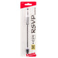 RSVP Ballpoint Pen, (0.7mm) Fine Line, Black Ink 1-Pk (BK90BPA)