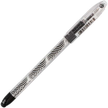 RSVP STYLUS Ballpoint Pen, (0.7mm) Fine Line, Black Ink (BK90L-A)