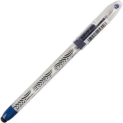 RSVP STYLUS Ballpoint Pen, (0.7mm) Fine Line, Blue Ink (BK90L-C)