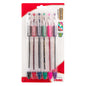 RSVP Ballpoint Pen, (1.0mm) Medium Line, Assorted Ink (A/B/C/D/P/V), 6-Pk (BK91BP6M)