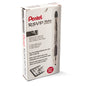 RSVP STYLUS Ballpoint Pen, (1.0mm) Medium Line, Black Ink (BK91L-A)