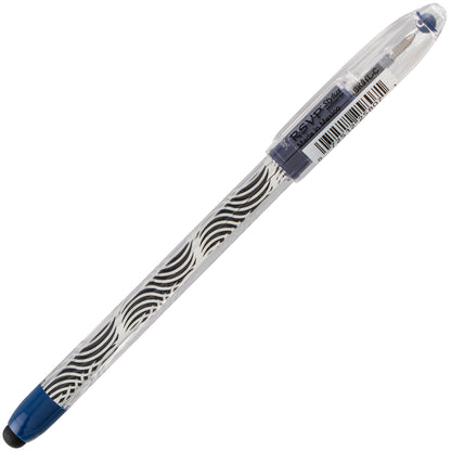 RSVP STYLUS Ballpoint Pen, (1.0mm) Medium Line, Blue Ink (BK91L-C)