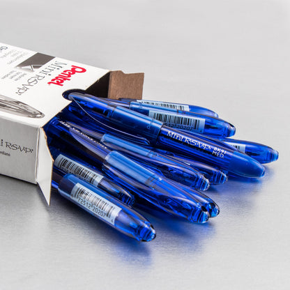 RSVP Mini Ballpoint Pen, (1.0mm) Medium Line, Blue Ink (BK91MNC-C)