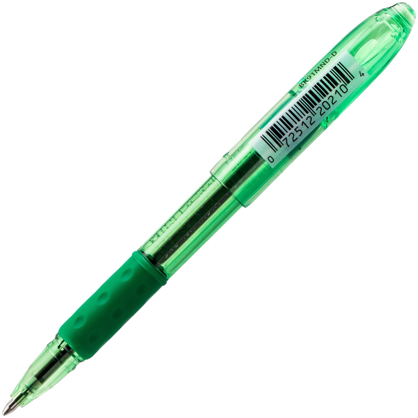 RSVP Mini Ballpoint Pen, (1.0mm) Medium Line, Green Ink (BK91MND-D)